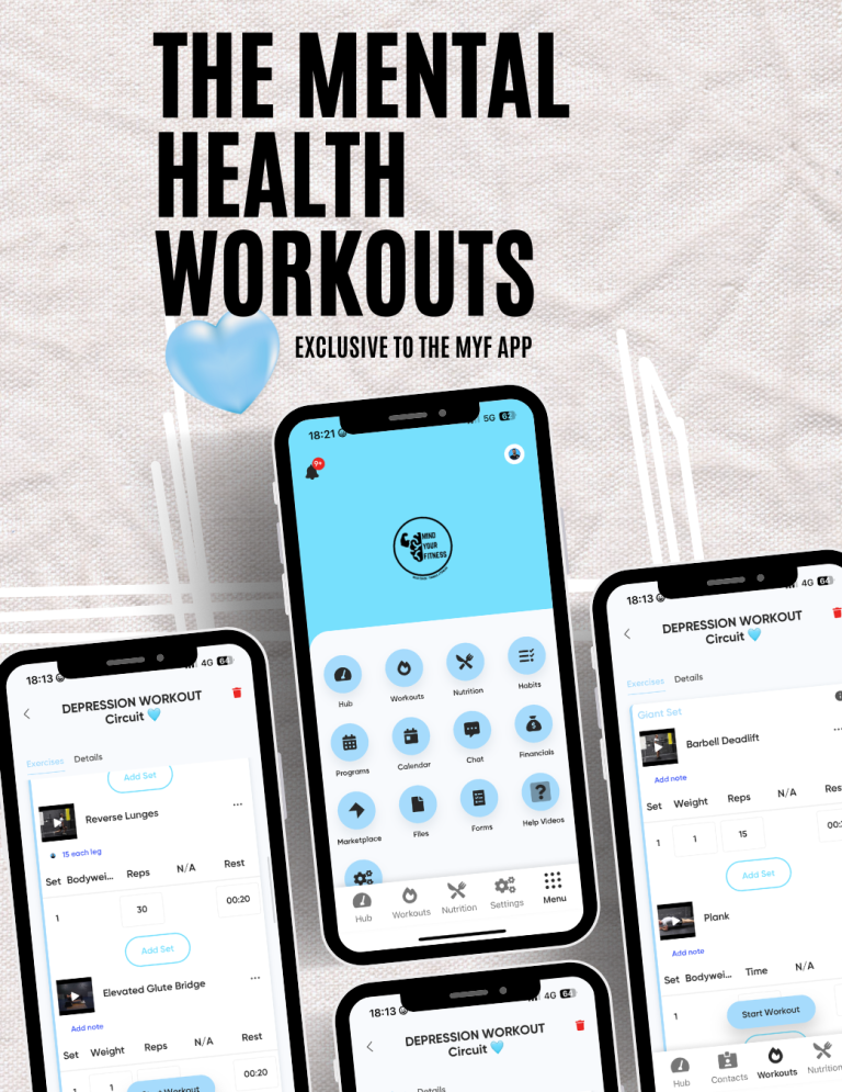 Free workouts for your mental health
